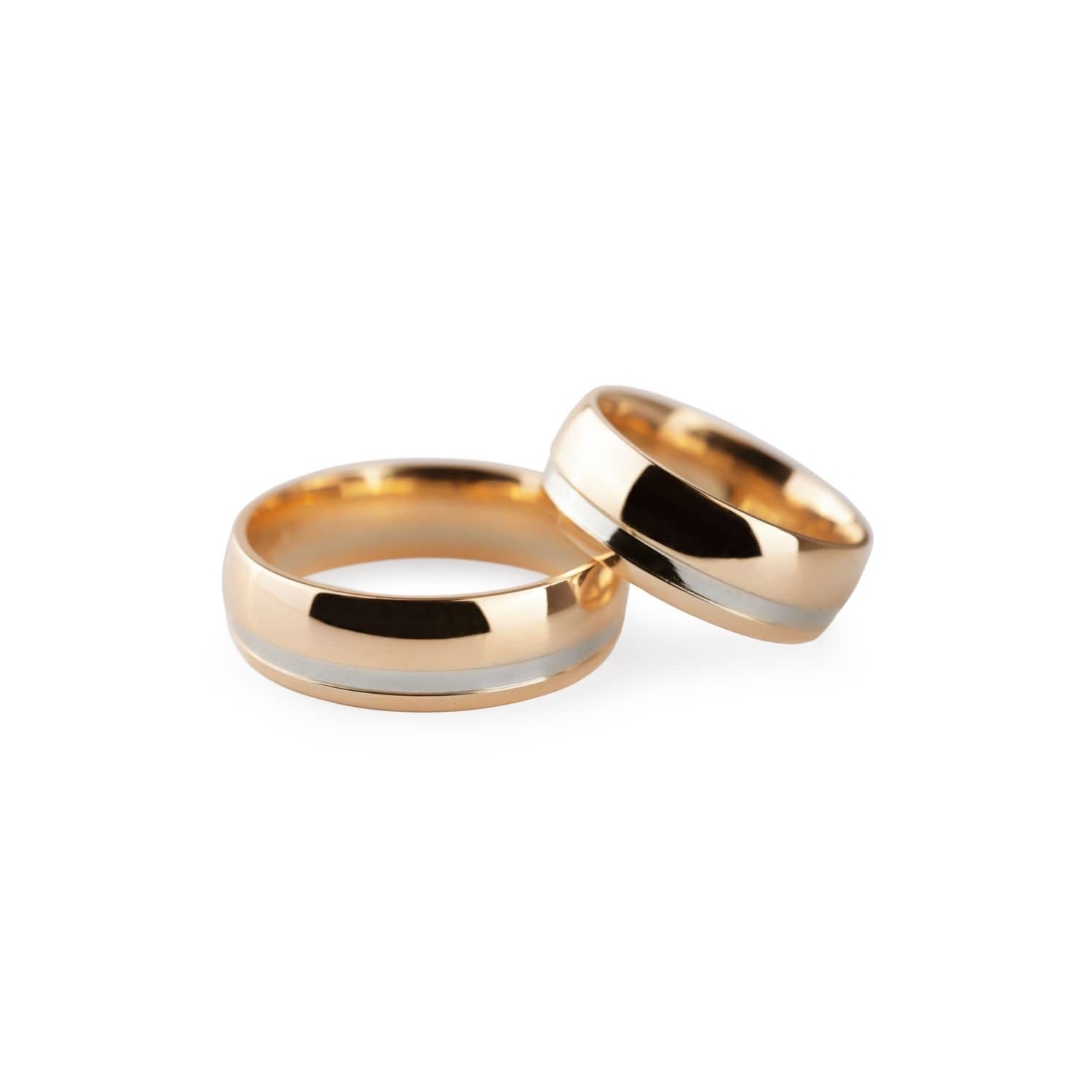 Auksiniai vestuviniai žiedai "VK127"