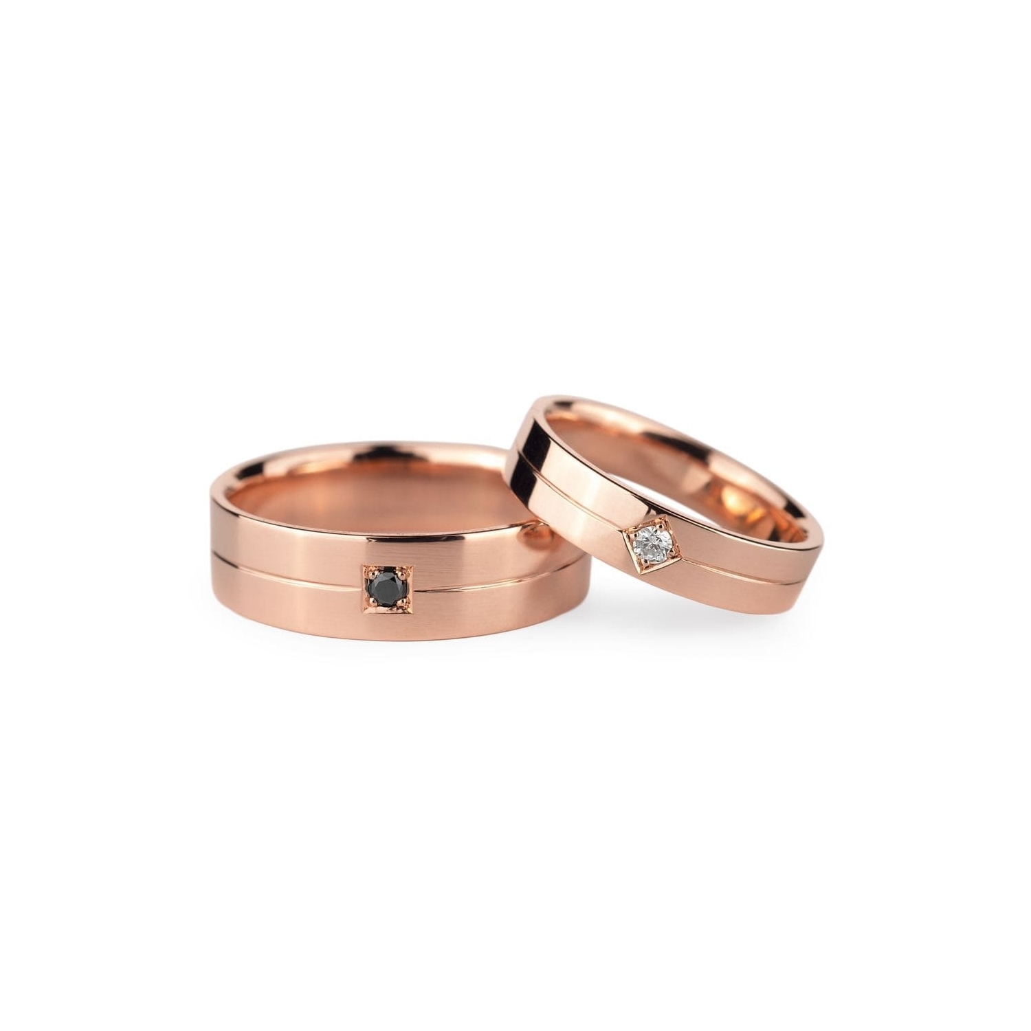 Auksiniai vestuviniai žiedai "VMA136"