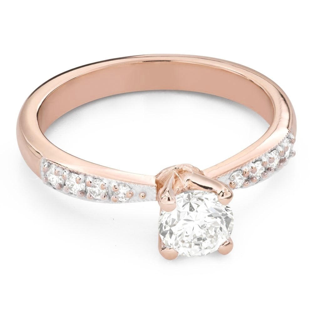 Engagment ring with brilliants "Grace 39"