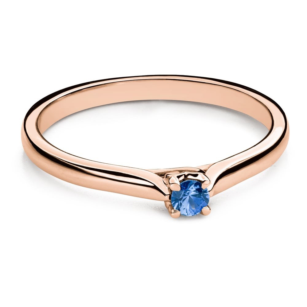 Engagement ring with gemstones "Sapphire 9"