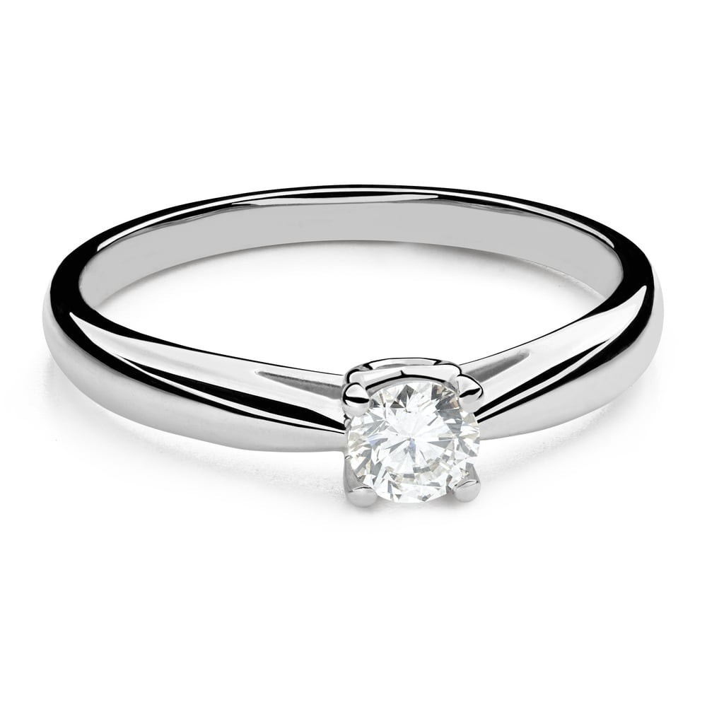 Engagement ring with brilliant "Lover 10"