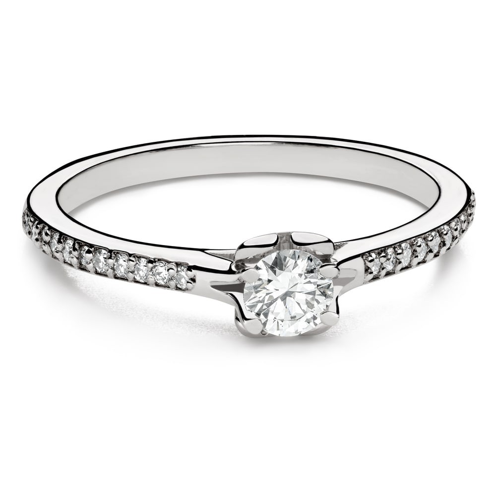 Engagment ring with brilliants "The only one 34"