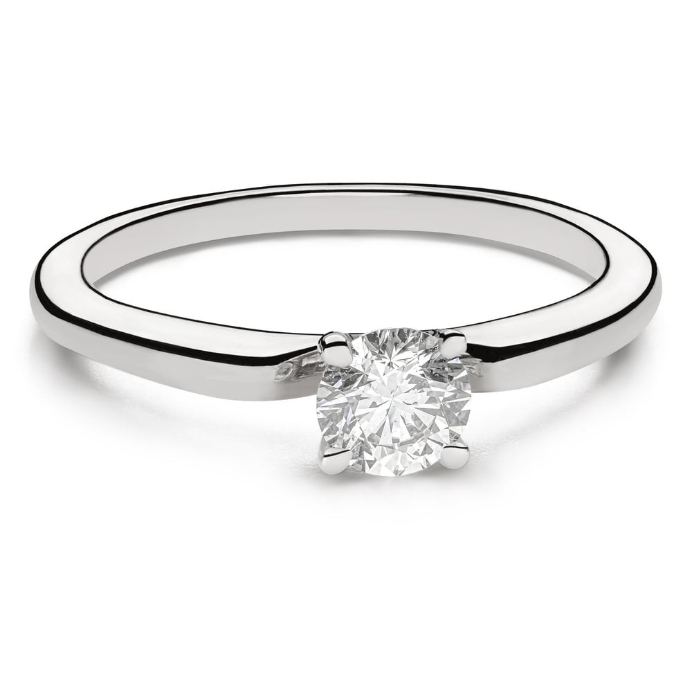 Engagement ring with brilliant "The only one 52"