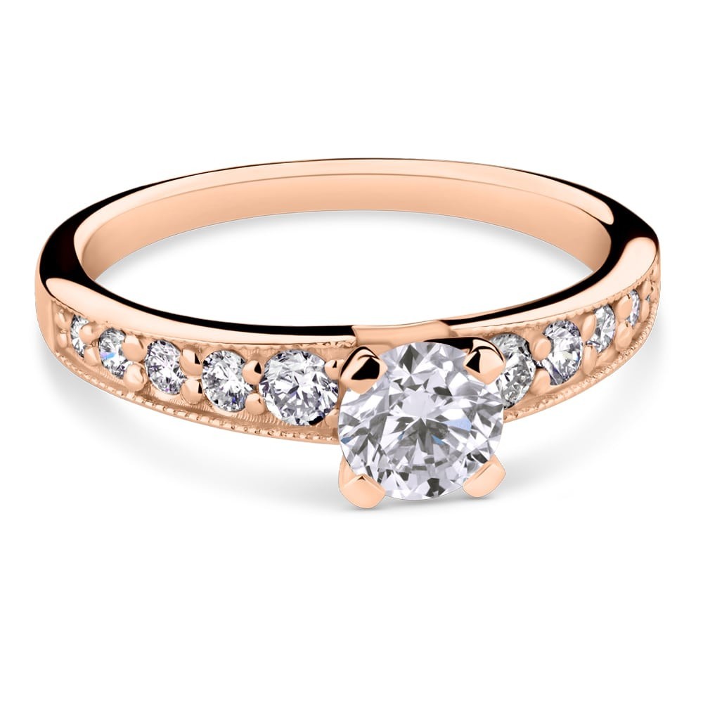 Engagment ring with brilliants "Grace 42"
