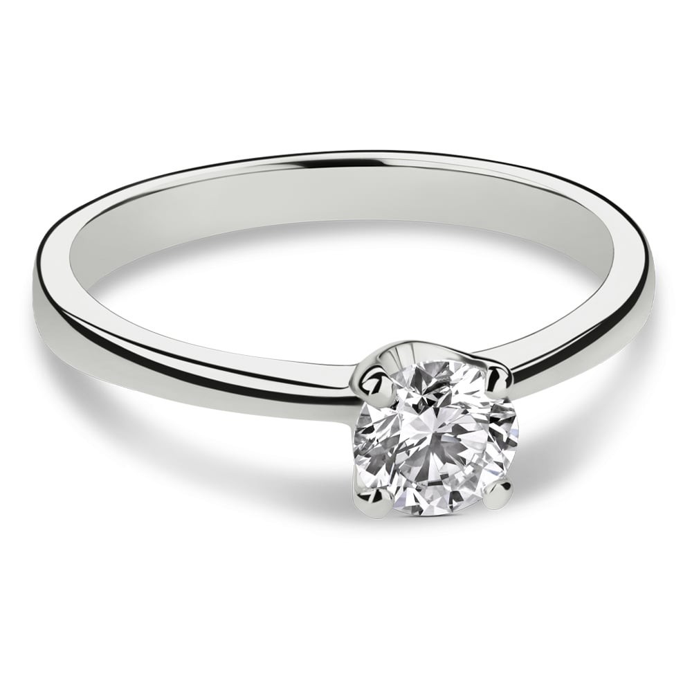 Engagement ring with brilliant "Goddess 68"