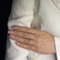 Engagement ring with brilliant "Grace 76"