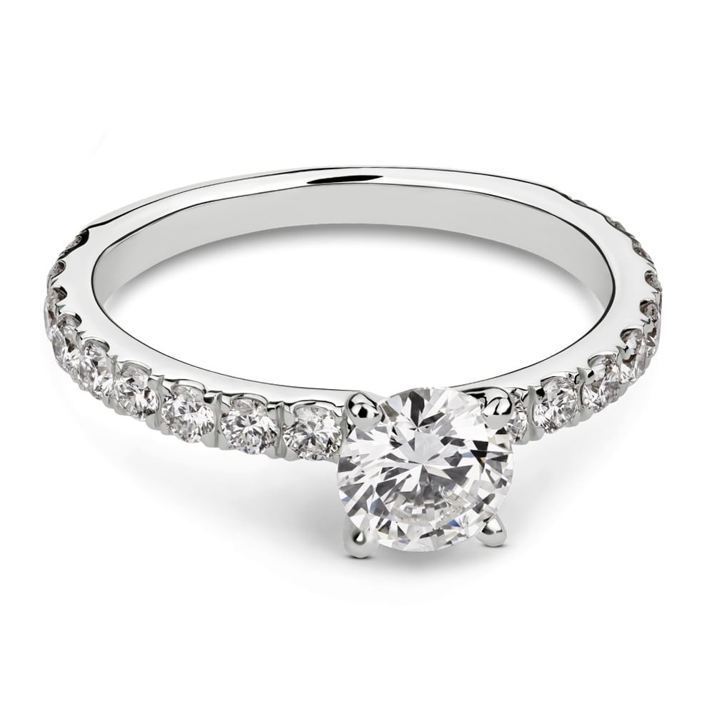 Engagment ring with brilliants "Grace 94"