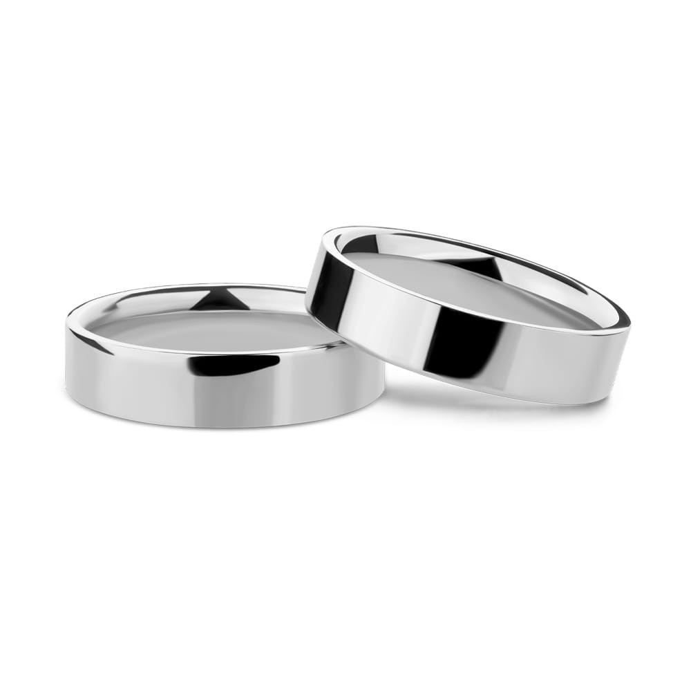 Gold wedding rings "VKA 57, 5.00mm"