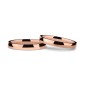 Gold wedding rings "VKA 171, 3.00mm"