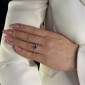 Engagement ring with gemstones "Colors 43"