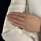 Golden wedding rings with diamonds "VMA 103"