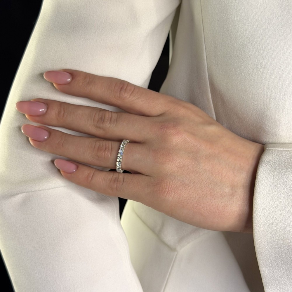 Golden wedding rings with diamonds "VMA 168"