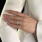 Golden wedding rings with diamonds "VMA 168"