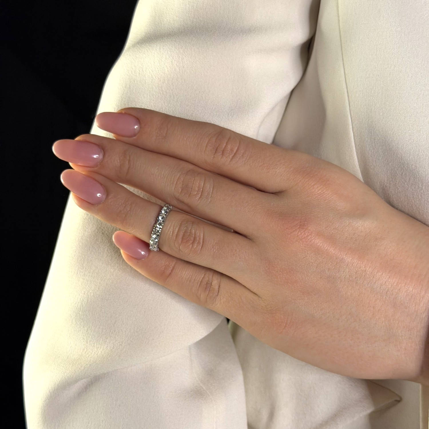 Golden wedding rings with diamonds "VMA 172"