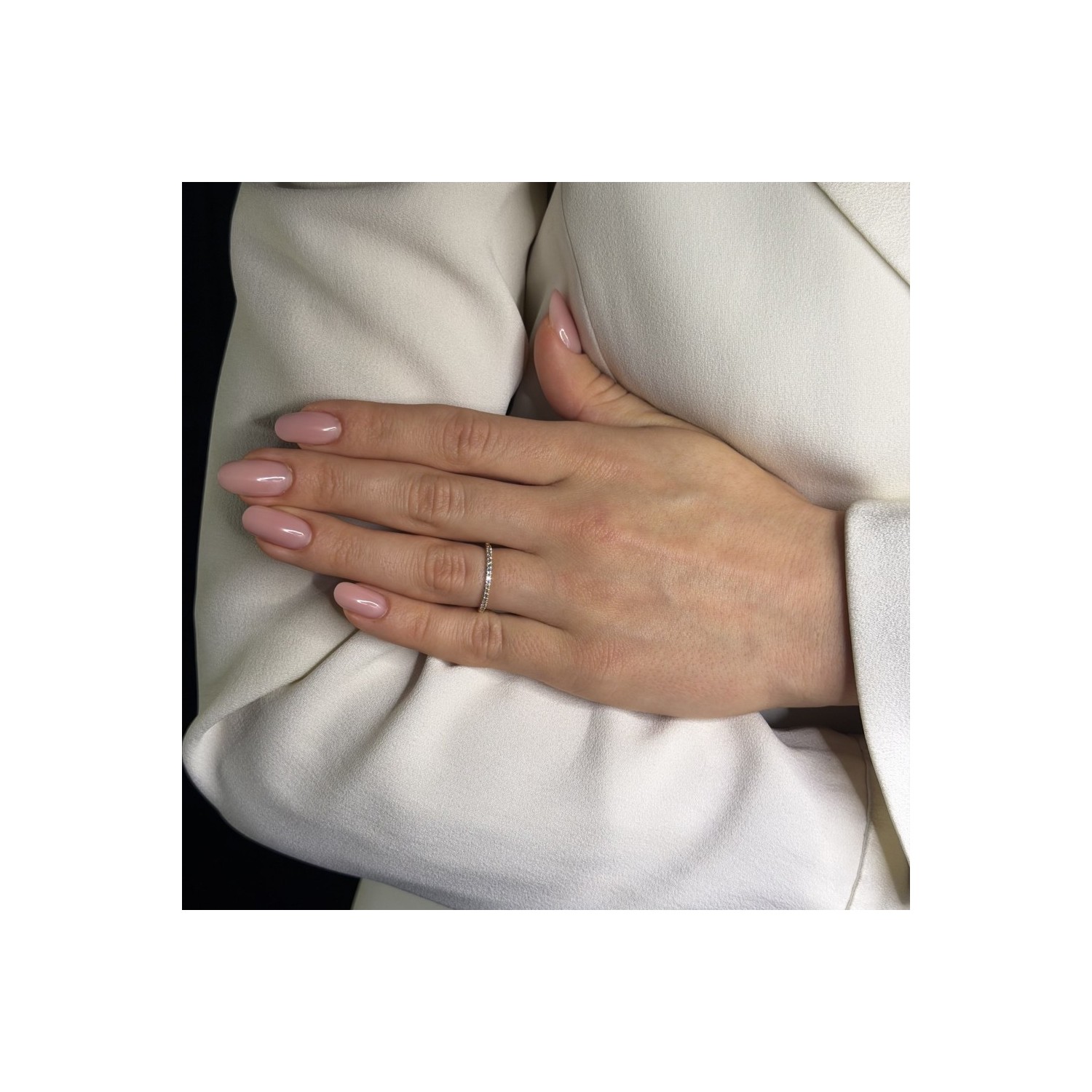 Golden wedding rings with diamonds "VMA 109"