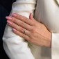 Gold ring with brilliants "Sapphire 58"