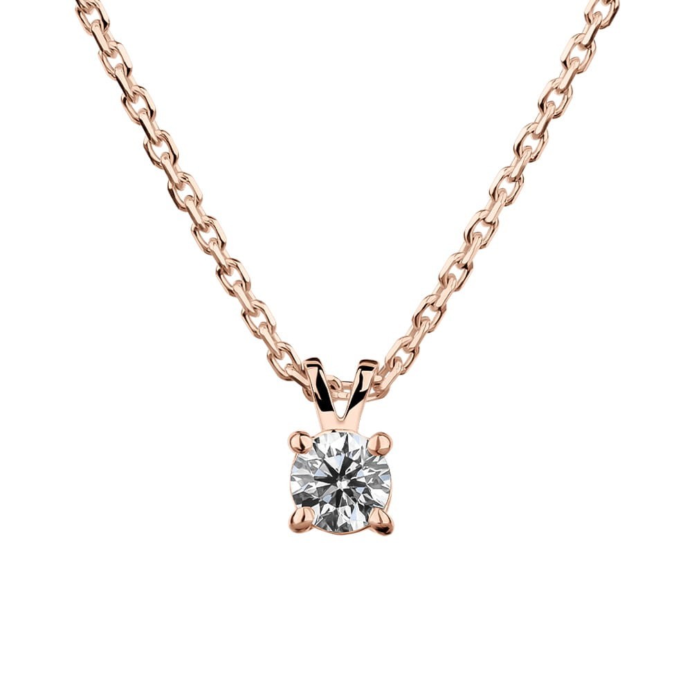 Gold pendant with brilliant "Classic 25"