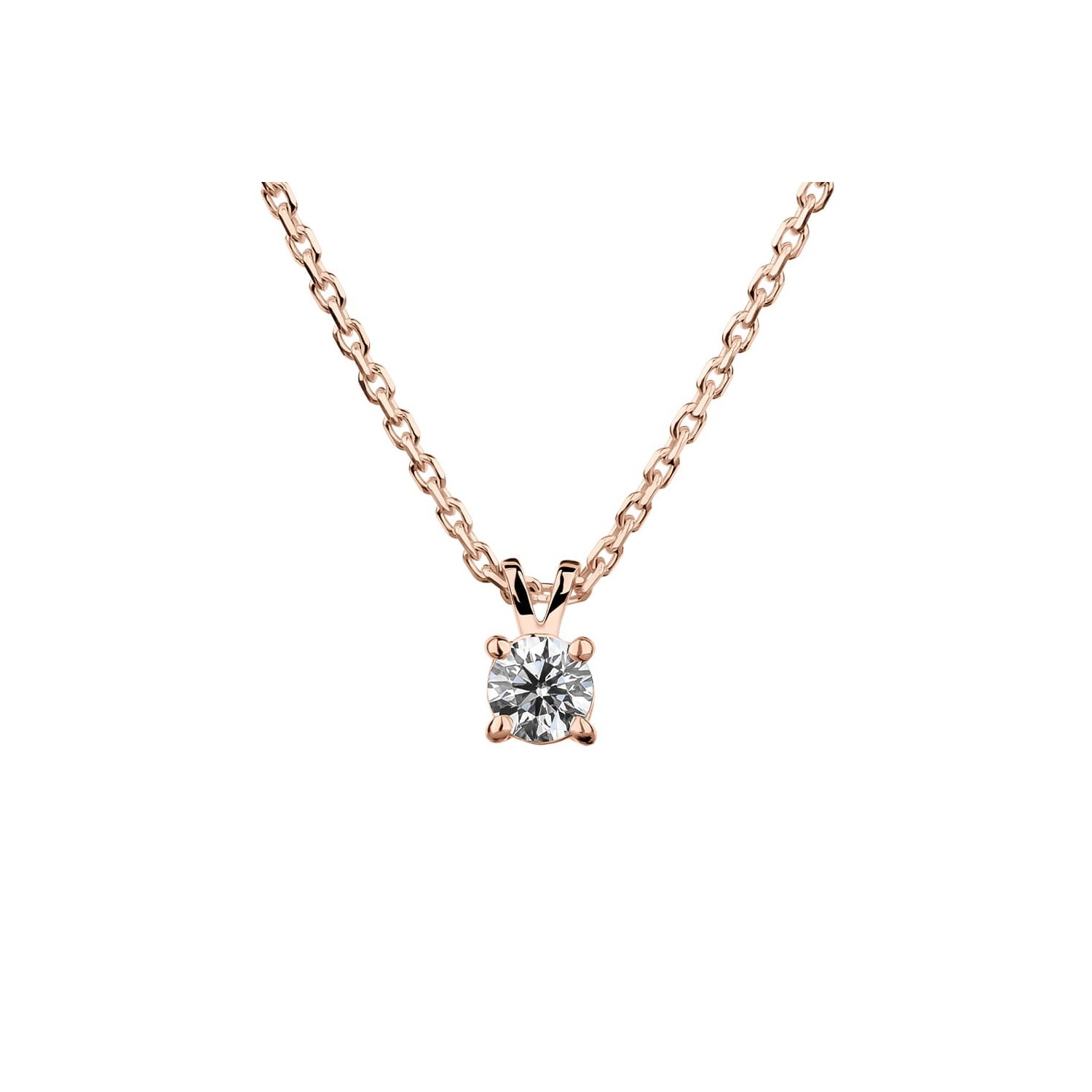 Gold pendant with brilliant "Classic 25"
