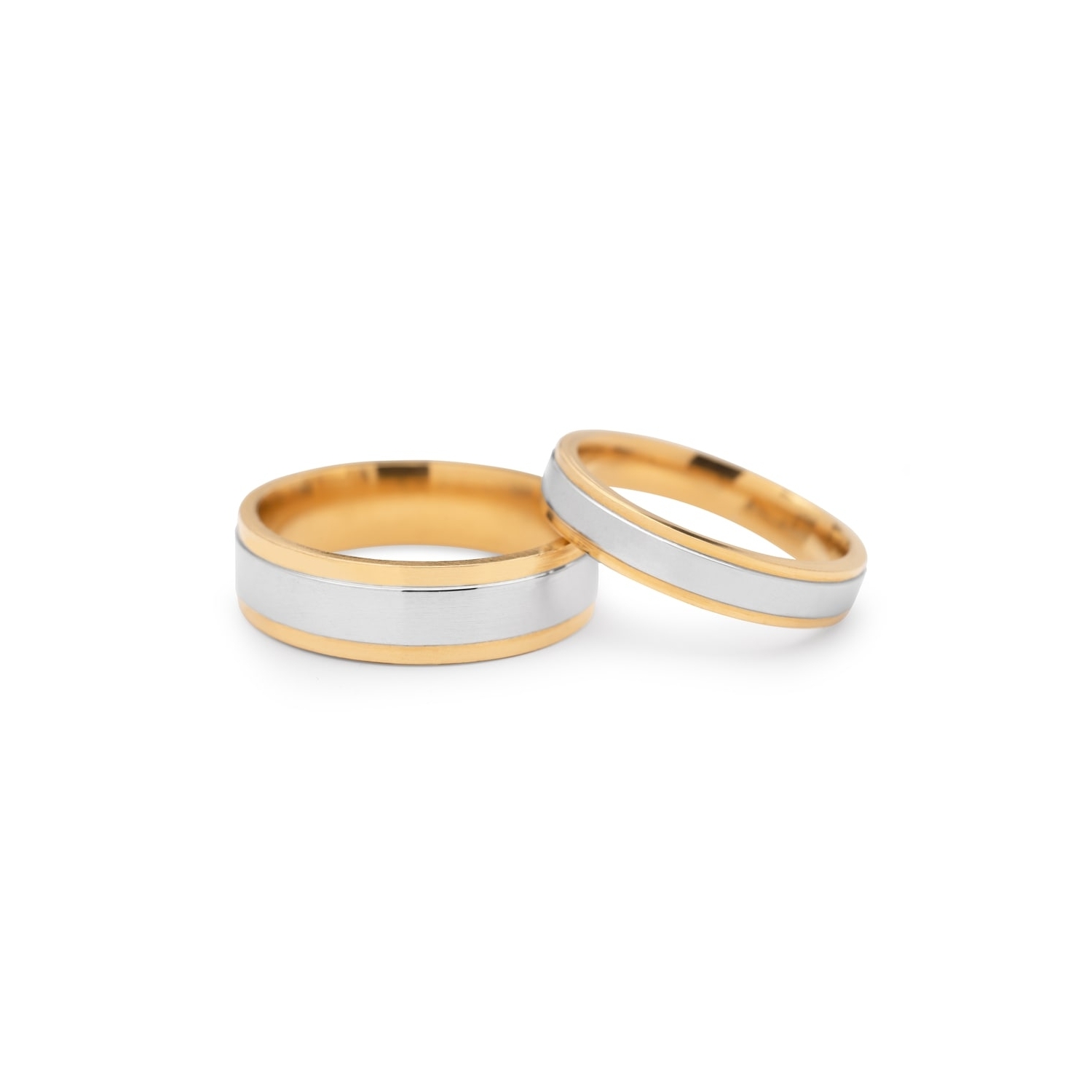 Gold wedding rings "VKA 322"