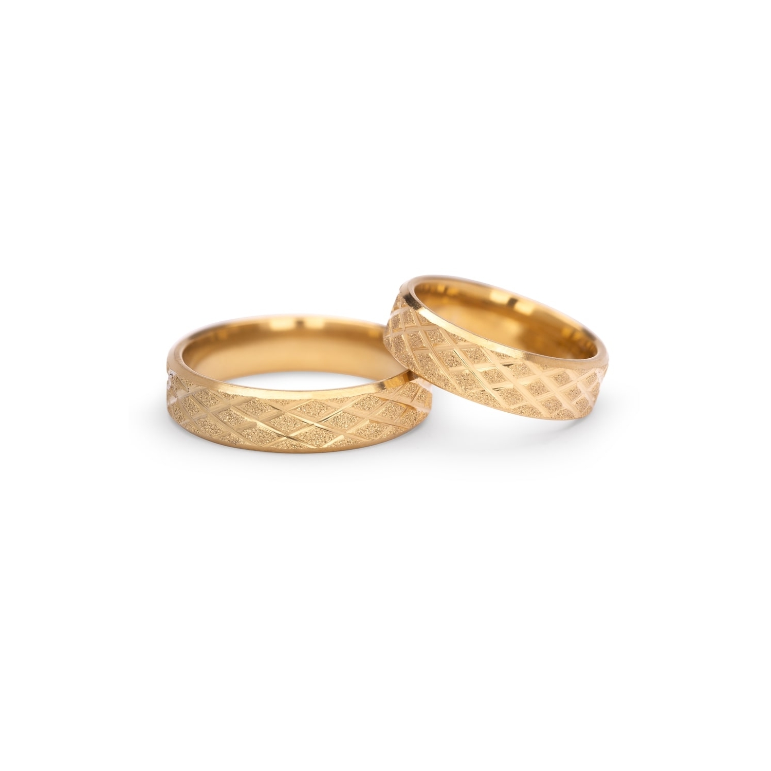 Gold wedding rings "VKA 307"
