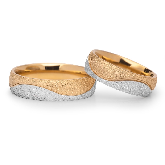 Auksiniai vestuviniai žiedai "VK131"