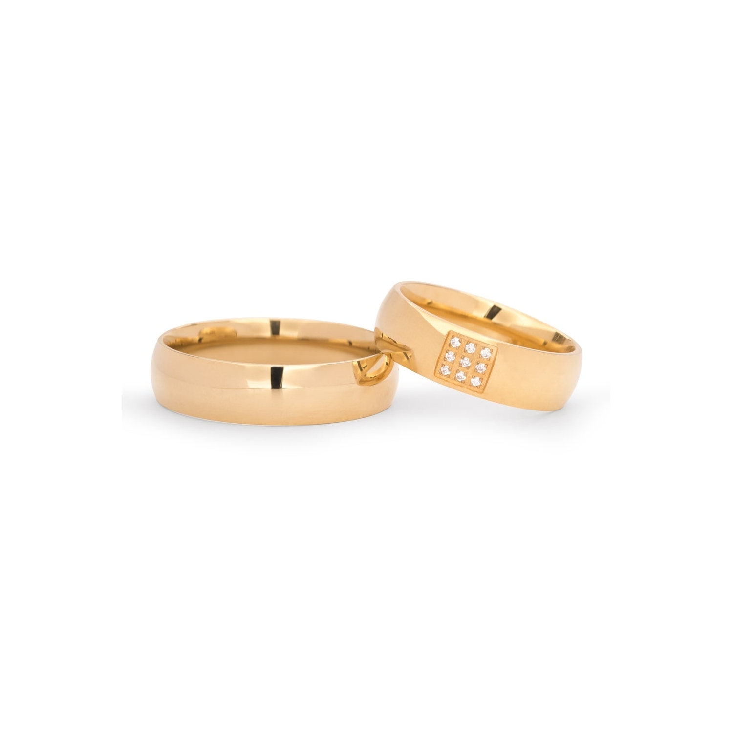 Gold wedding rings "VKA 139"