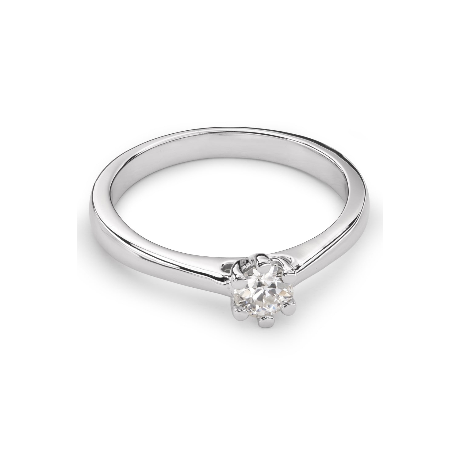 Engagement ring with diamond "The queen 69"