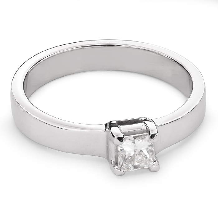 Žiedas su deimantu "Princesė 52"