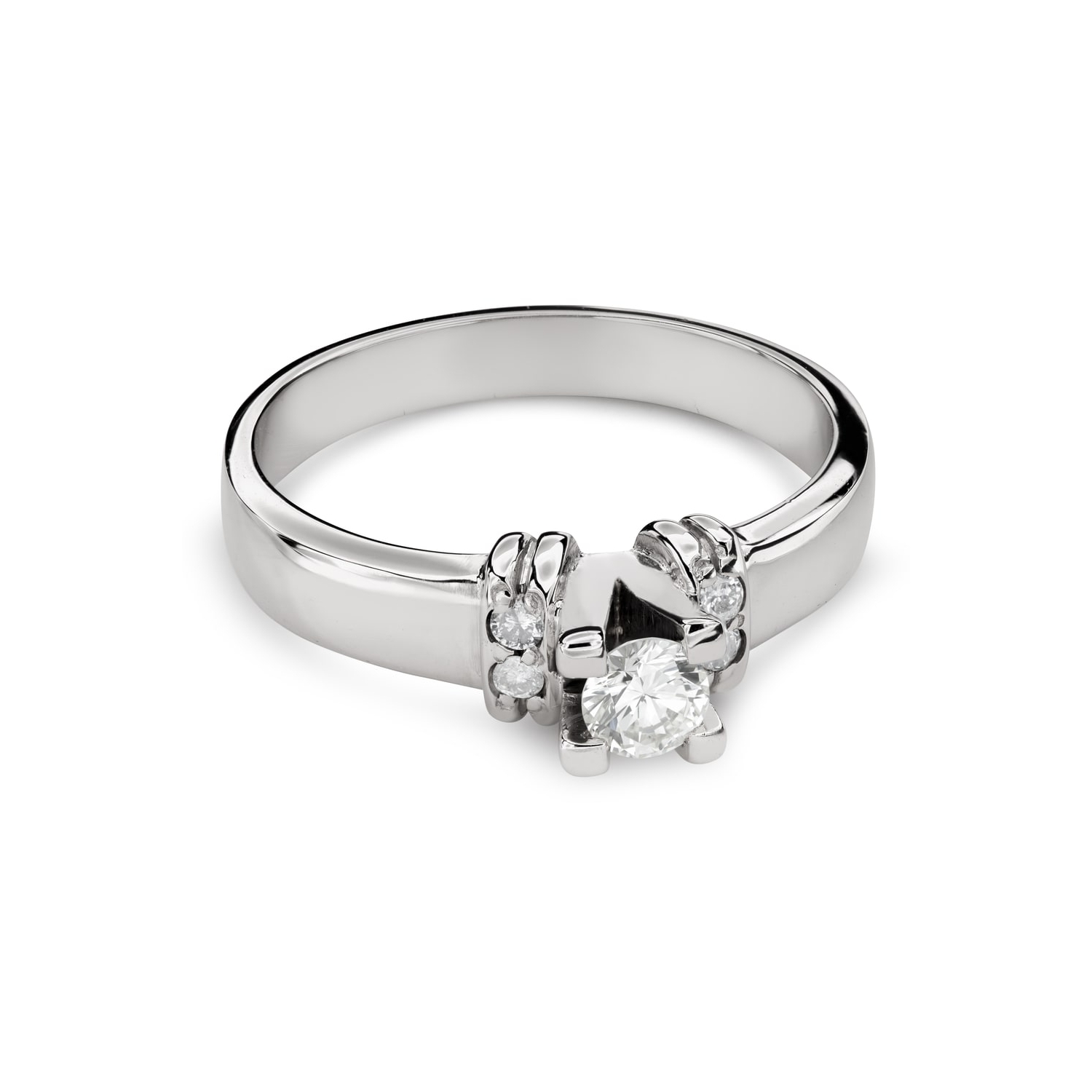 Engagment ring with brilliants "Grace 127"