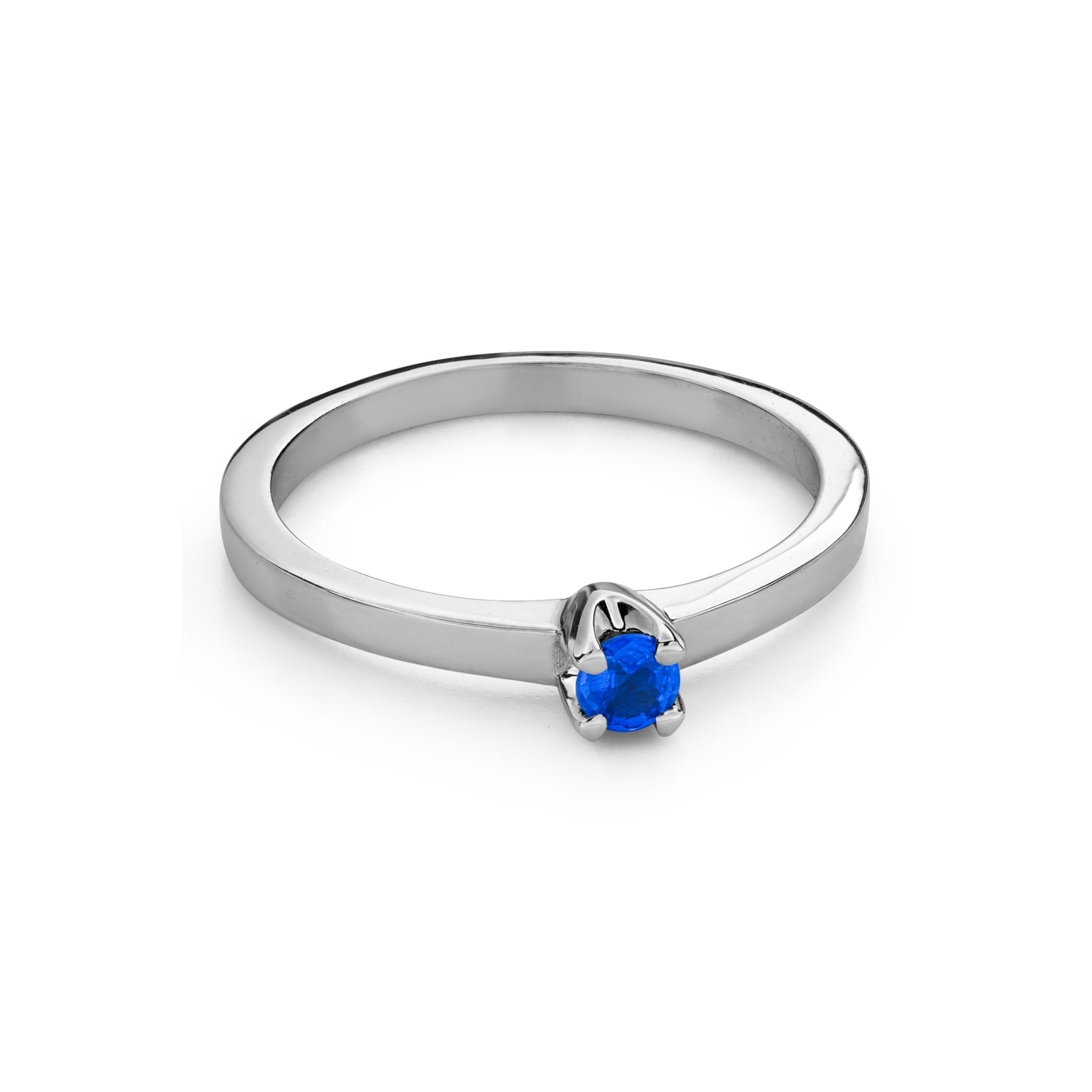 Engagement ring with gemstones "Sapphire 56"