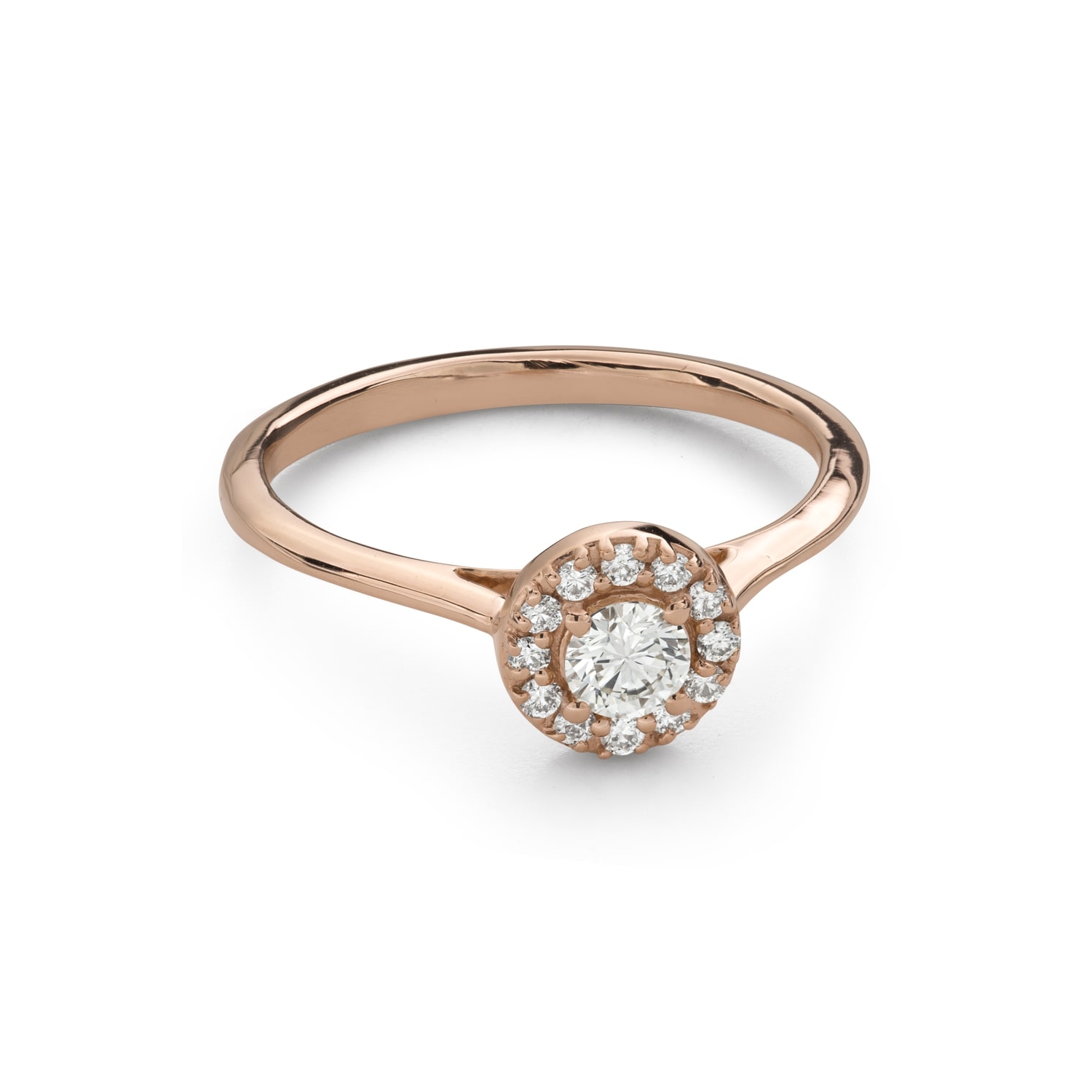 Engagment ring with brilliants "Grace 225"