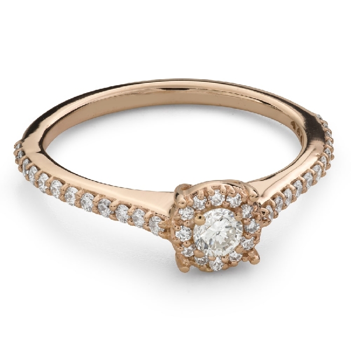 Engagment ring with brilliants "Grace 226"