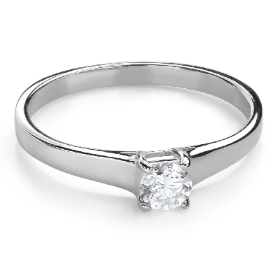 Engagement ring with brilliant "Lover 158"