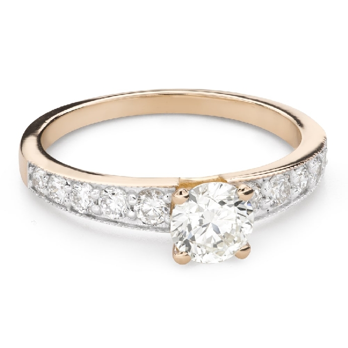 Engagment ring with brilliants "Grace 250"