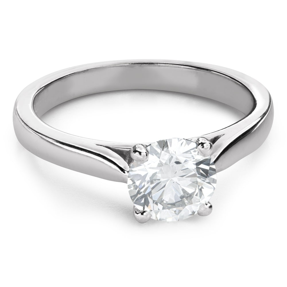 Engagement ring with brilliant "Unforgettable 37"
