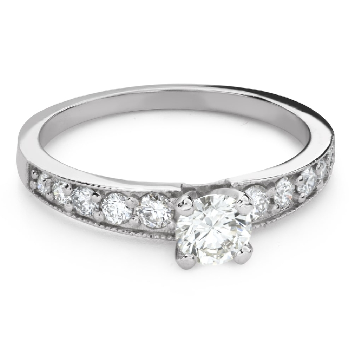 Engagment ring with brilliants "Grace 251"