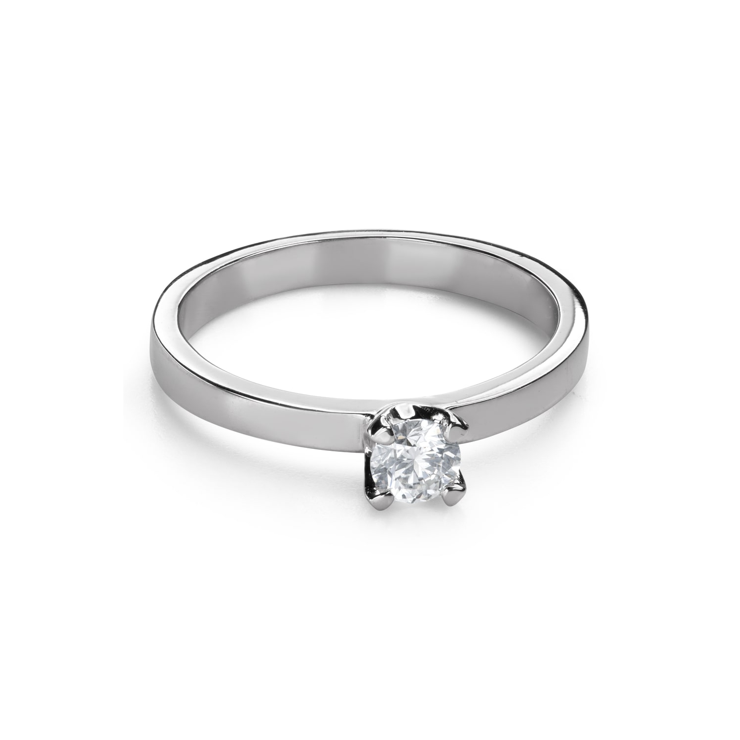 Engagement ring with brilliant "Goddess 461"