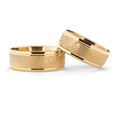 Gold wedding rings "VKA 343"