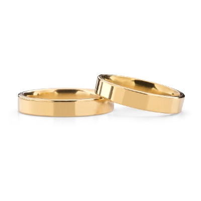 Gold wedding rings "VKA 345"