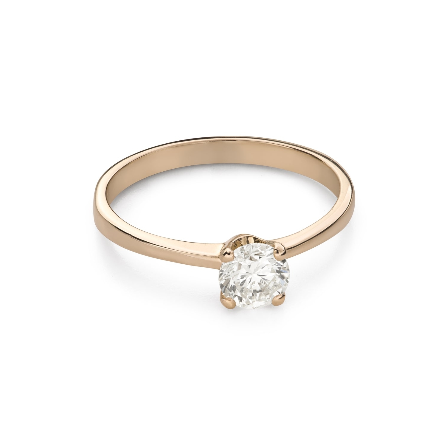 Engagment ring with brilliants "Goddess 501"