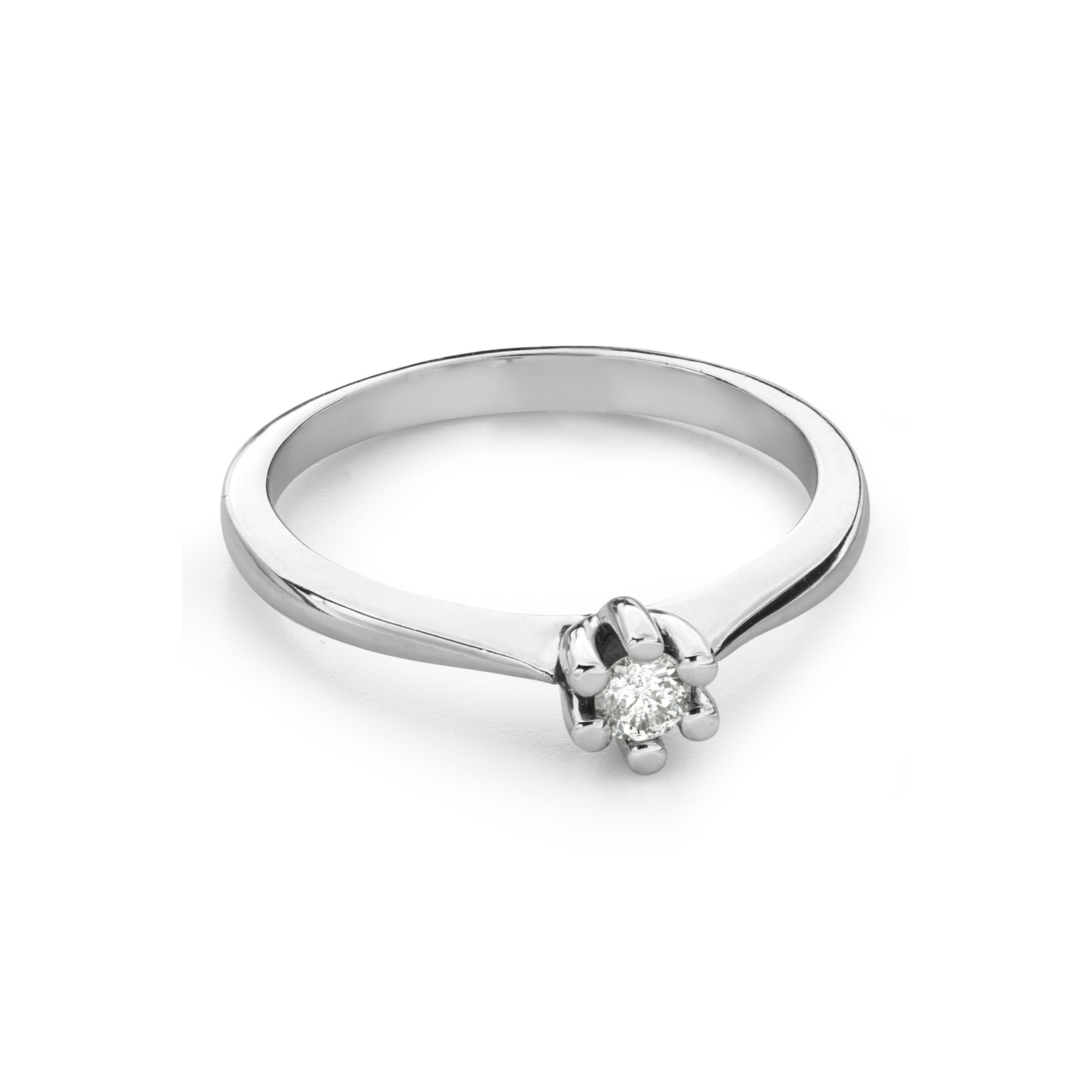 Engagement ring with brilliant "Purity 109"