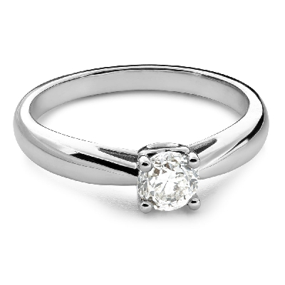 Engagement ring with brilliant "Strength 208"