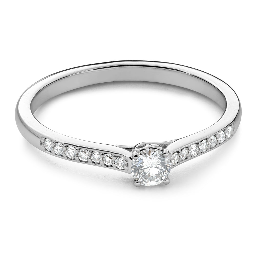Engagment ring with brilliants "Grace 31"